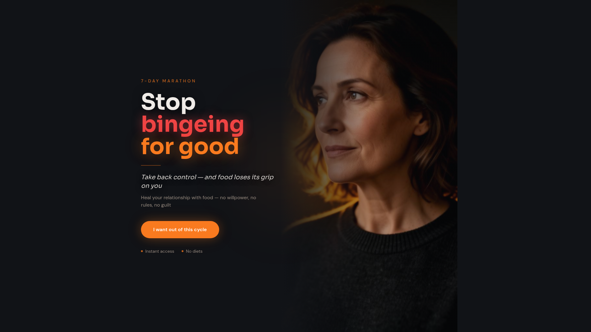 Stop Bingeing for Good — 7-day marathon