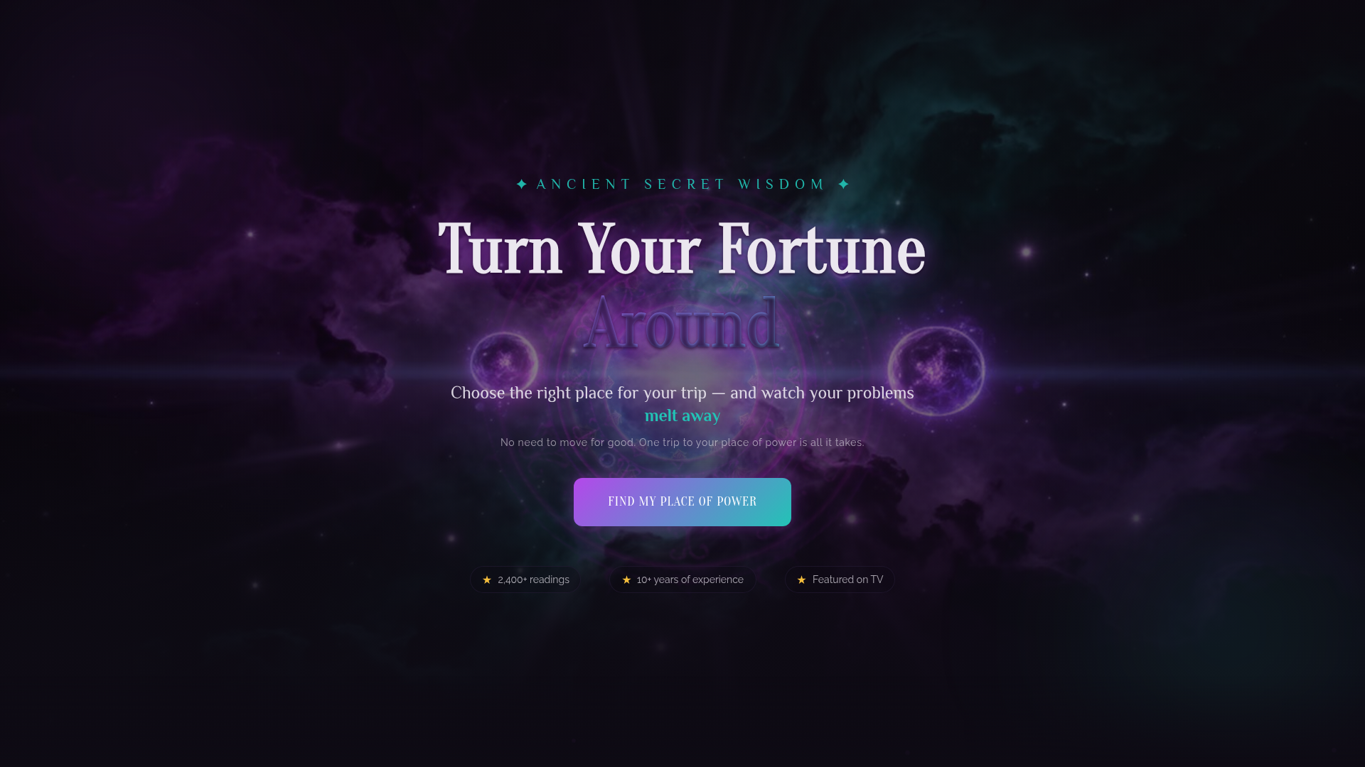 Turn Your Fortune Around — Astrologia